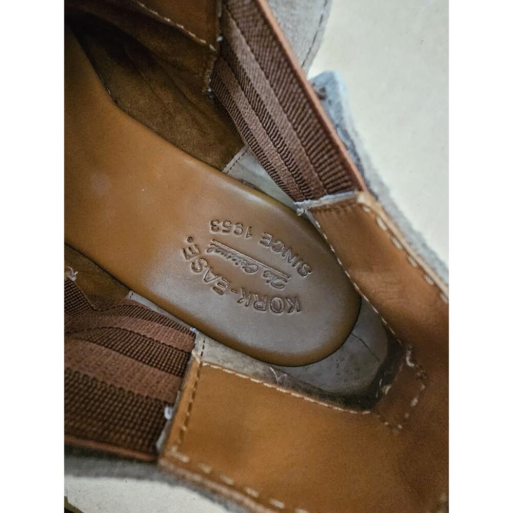 Kork-Ease Womens Velma Chelsea Boot Taupe Suede, Size 10 - Picture 14 of 15